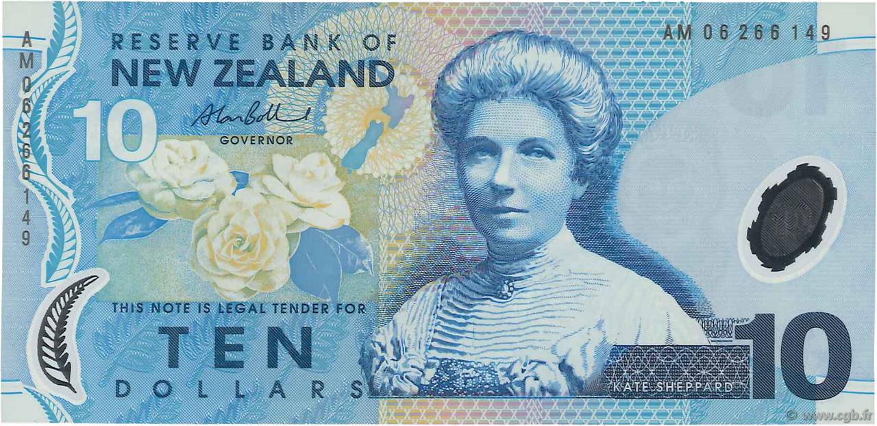 10 Dollars NOUVELLE-ZÉLANDE  2006 P.186b NEUF