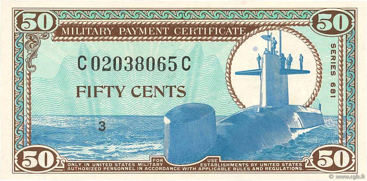 50 Cents UNITED STATES OF AMERICA  1969 P.M078 UNC