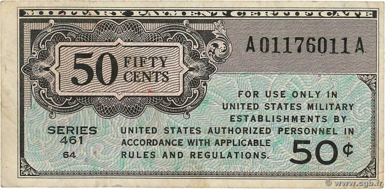 50 Cents STATI UNITI D AMERICA  1946 P.M04a BB
