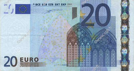20 Euro EUROPE  2002 €.120.01 TTB