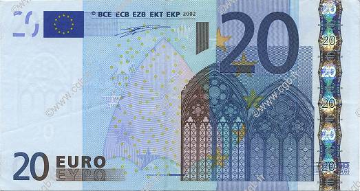 20 Euro EUROPE  2002 €.120.10 TTB+