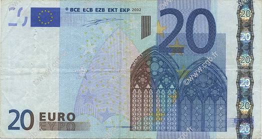 20 Euro EUROPE  2002 €.120.06 TB+