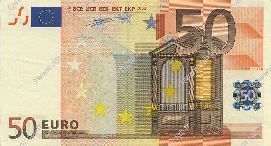 50 Euro EUROPE  2002 €.130.01 SUP