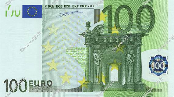 100 Euro EUROPE  2002 €.140.05 NEUF