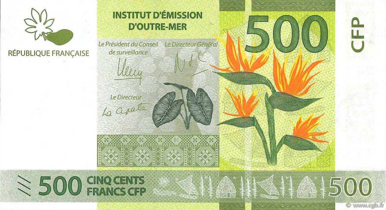 500 Francs POLYNÉSIE, TERRITOIRES D OUTRE MER  2014 P.05 NEUF
