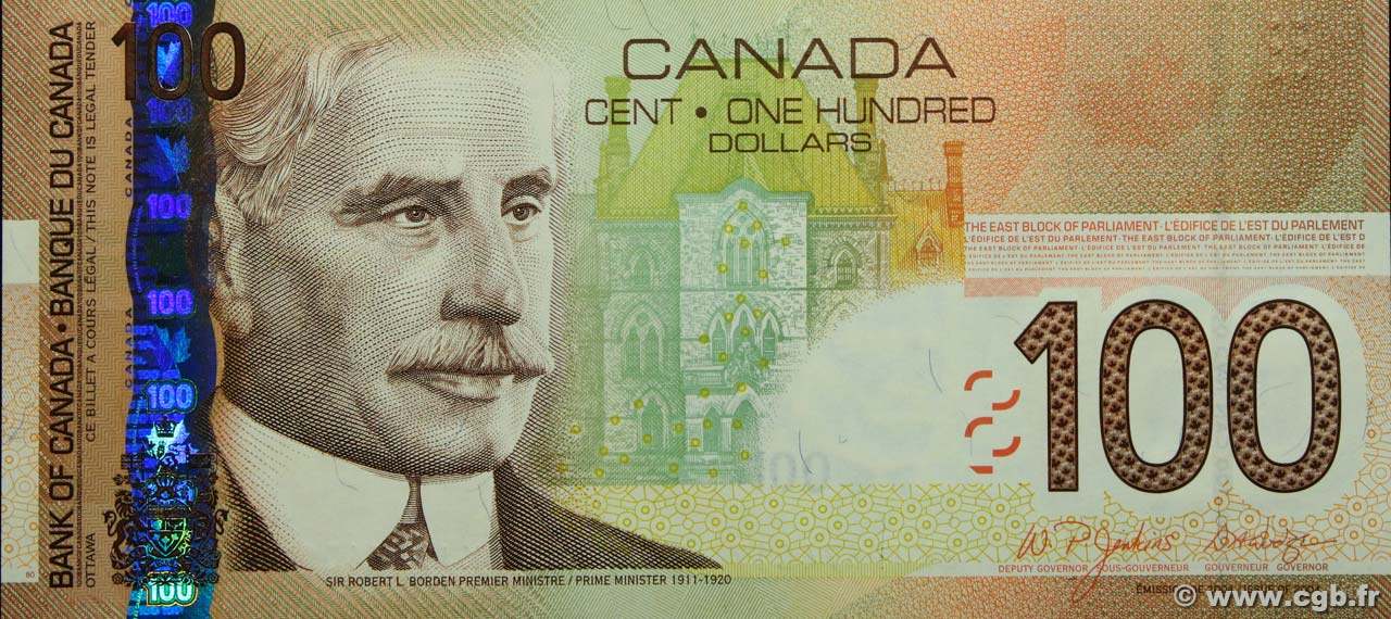 100 Dollars CANADA 2003 P.105a NEUF