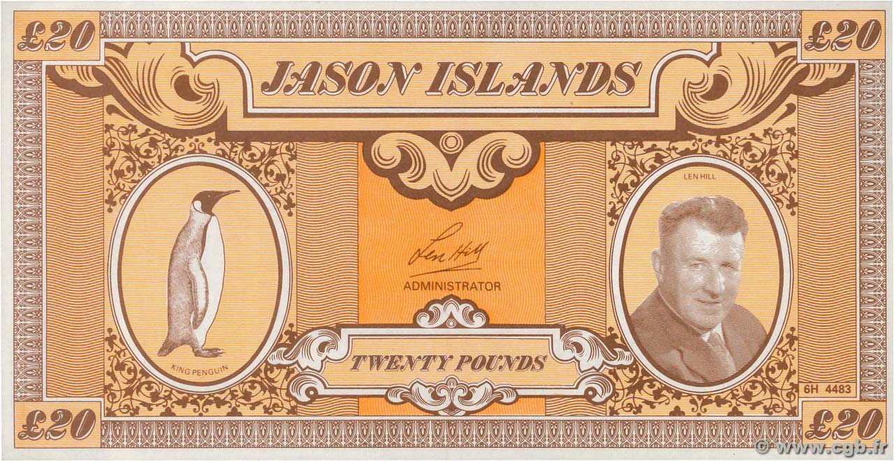20 Pounds ILES JASON 1978 pr.NEUF