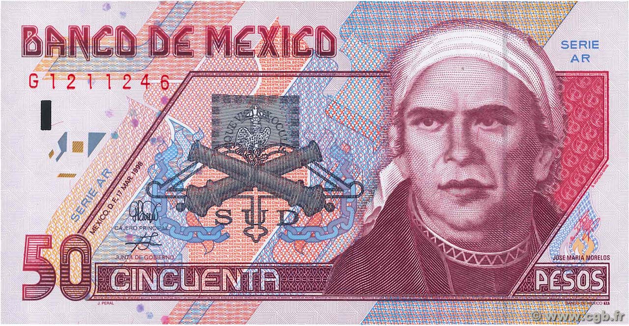 50 Pesos MEXIQUE 1998 P.107a NEUF