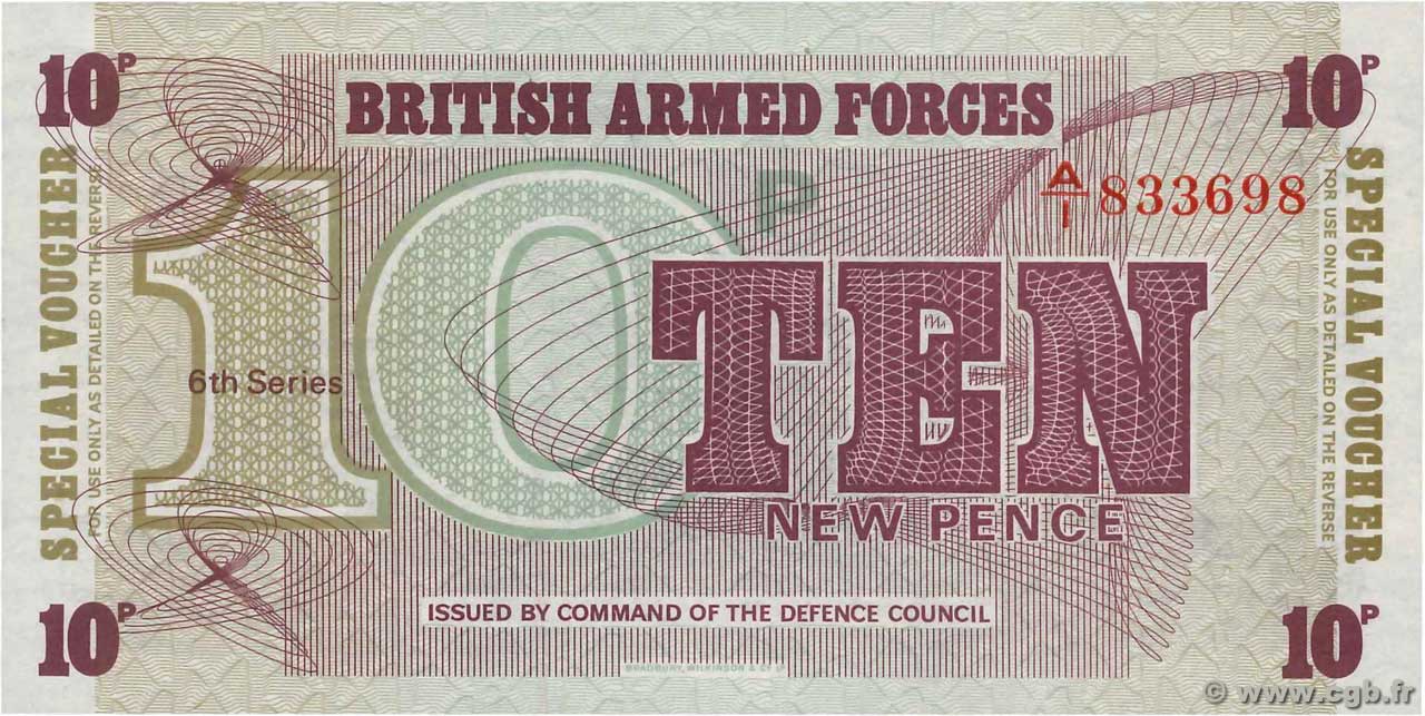 10 New Pence ANGLETERRE 1972 P.M048 NEUF