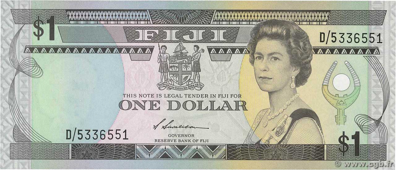 1 Dollar FIDJI 1987 P.086a NEUF