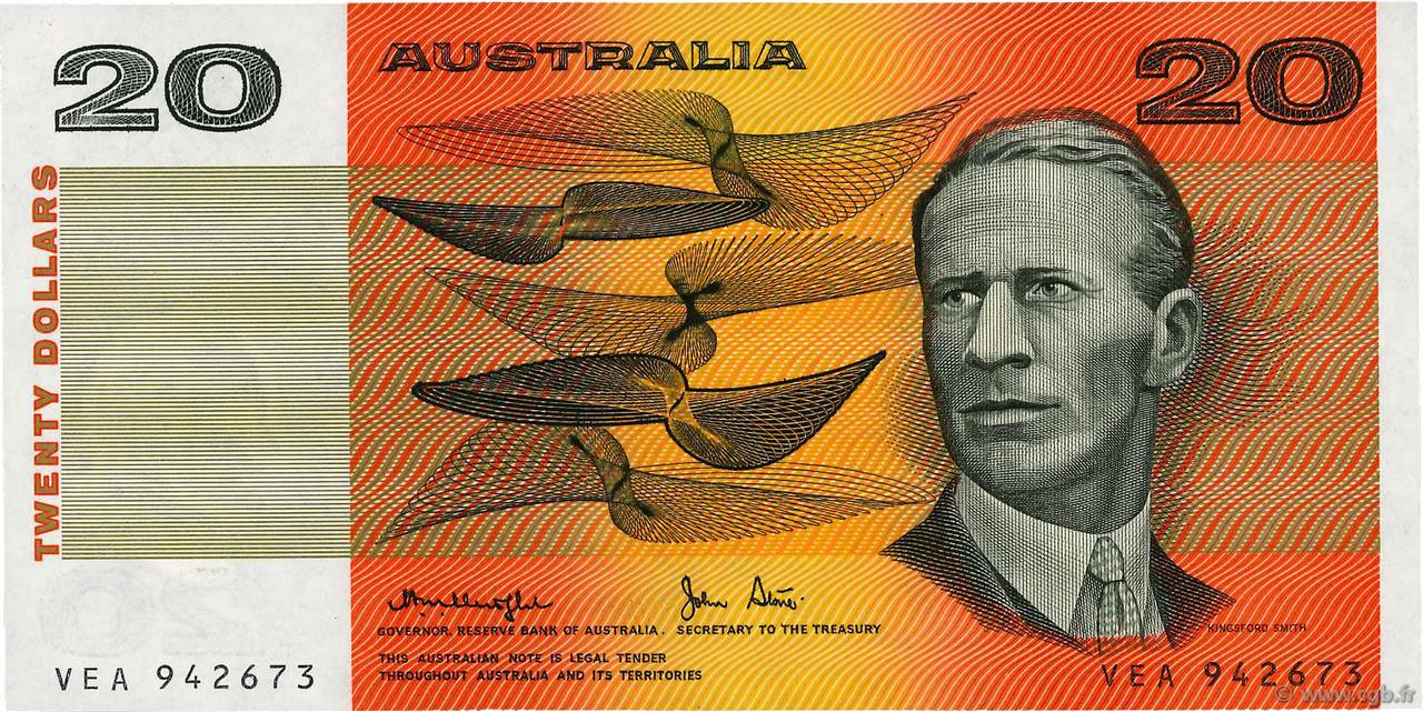 20 Dollars AUSTRALIE  1979 P.46c NEUF