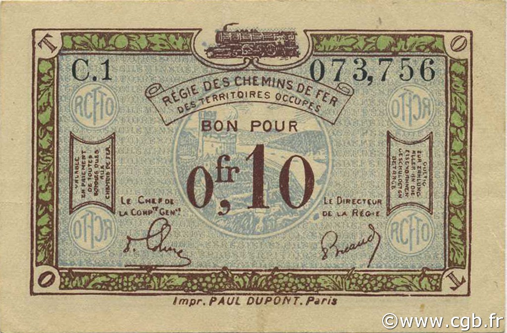10 Centimes FRANCE régionalisme et divers  1923 JP.135.02 SUP