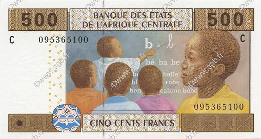 500 Francs ÉTATS DE L AFRIQUE CENTRALE  2002 P.606C NEUF