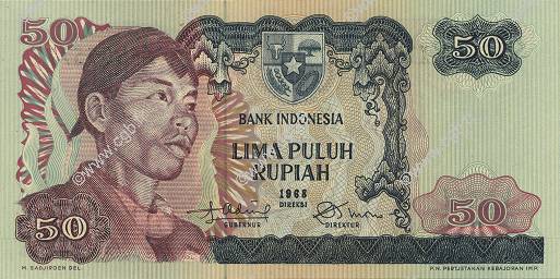 50 Rupiah INDONÉSIE  1968 P.107a NEUF