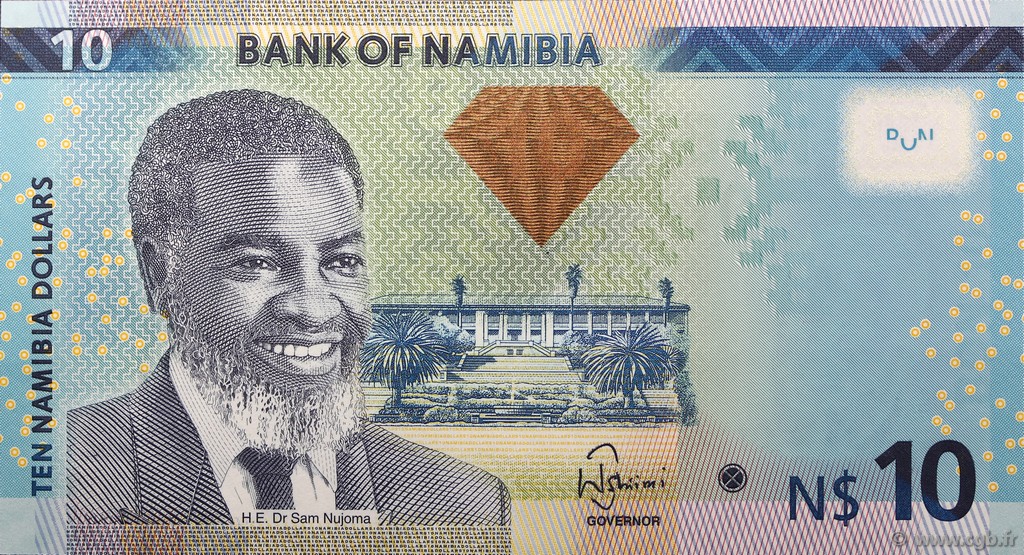 10 Namibia Dollars NAMIBIE  2012 P.11a NEUF