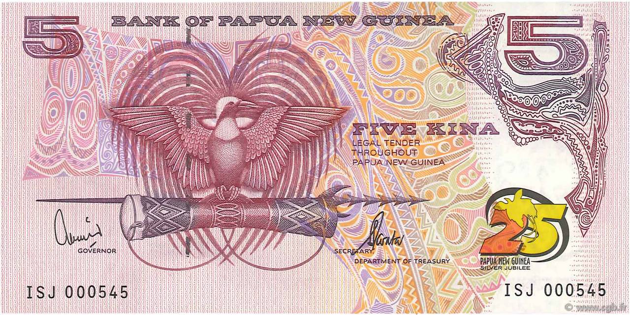 5 Kina Commémoratif PAPUA NEW GUINEA  2000 P.22a UNC