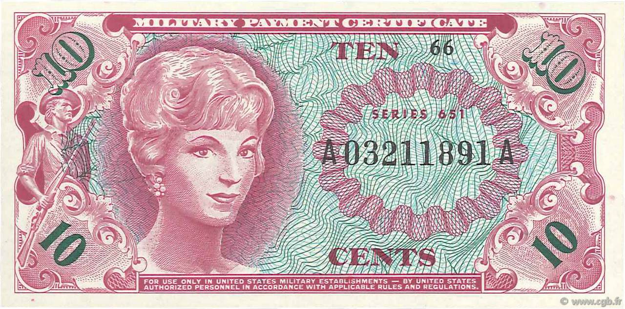 10 Cents ÉTATS-UNIS D AMÉRIQUE  1969 P.M072B NEUF