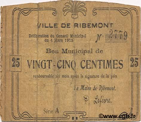 25 Centimes FRANCE régionalisme et divers  1915 JP.02-1929 B