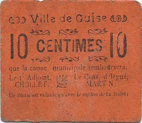10 Centimes FRANCE régionalisme et divers  1916 JP.02-2618 TTB