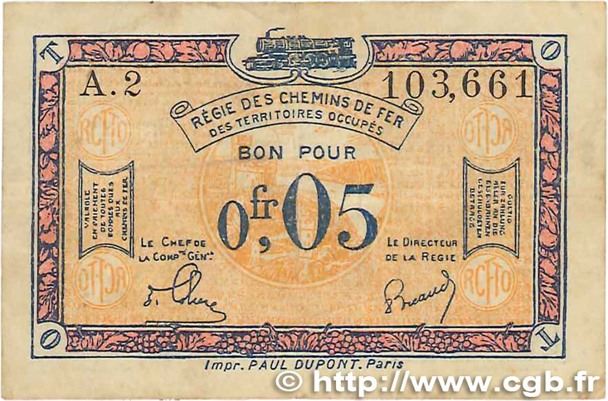 0,05 Franc FRANCE régionalisme et divers  1923 JP.135.01 TB+
