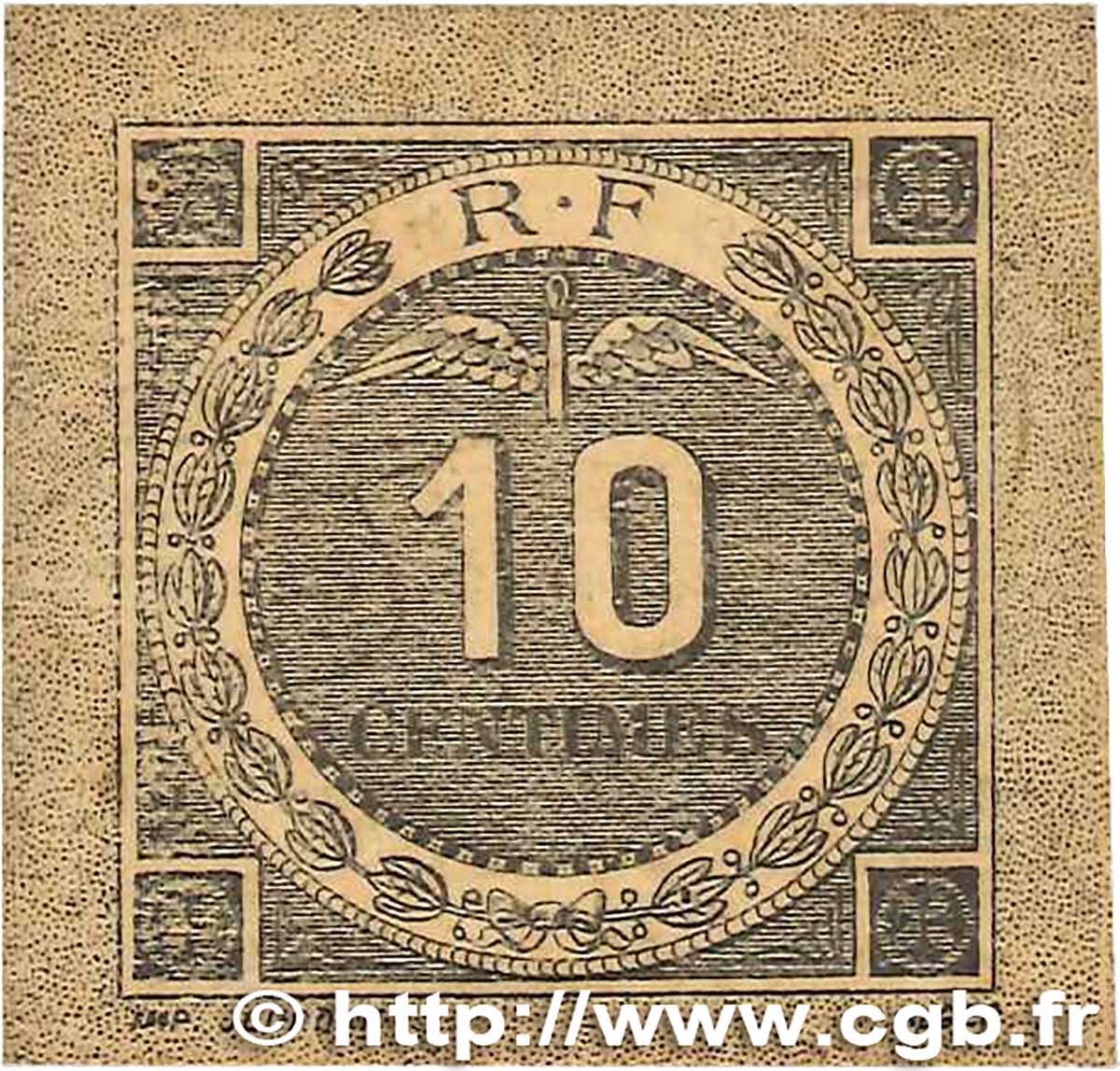 10 Centimes FRANCE régionalisme et divers Bougie, Sétif 1916 JP.139.10 SUP