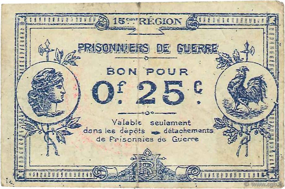 25 Centimes FRANCE regionalism and miscellaneous  1914 JPNEC.13.095 F