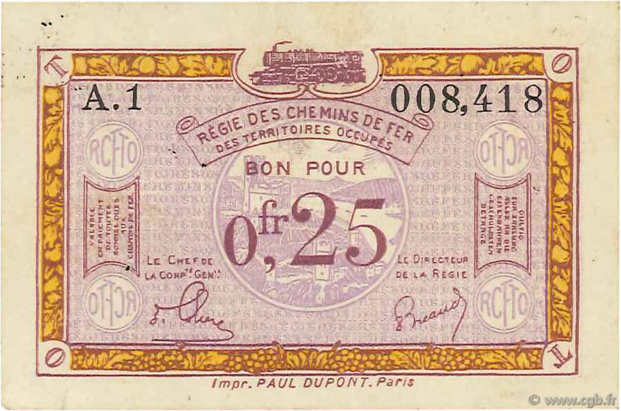 25 Centimes FRANCE régionalisme et divers  1923 JP.135.03 SUP