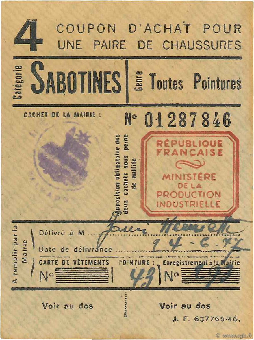 1 Sabotine FRANCE regionalismo e varie  1947  SPL