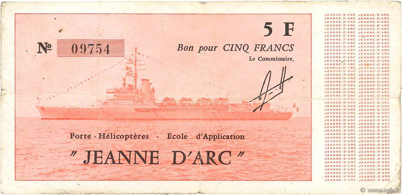 5 Francs FRANCE regionalismo e varie  1965 K.216 BB