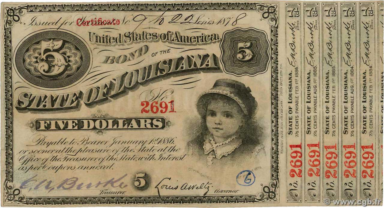 5 Dollars ÉTATS-UNIS D AMÉRIQUE  1878  SUP