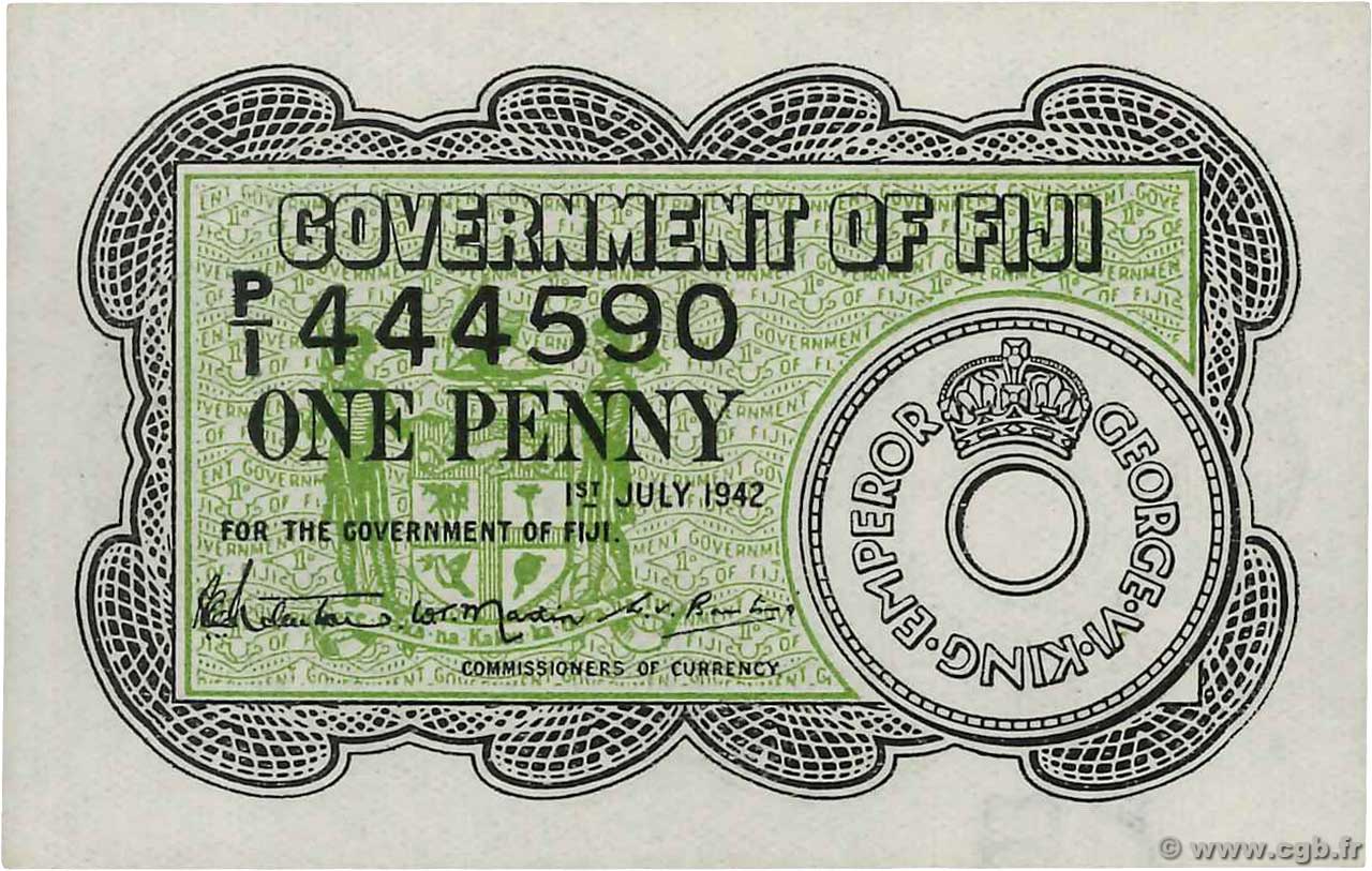 1 Penny FIYI  1942 P.047a SC+