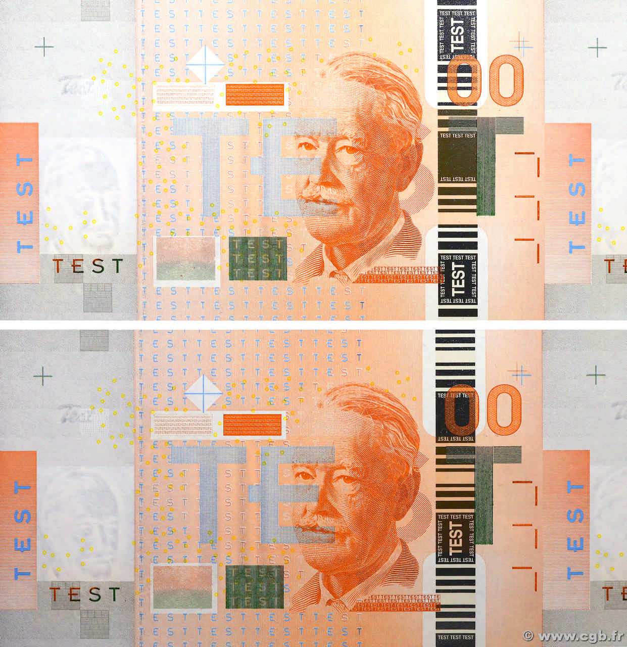 Format 500 Euros Test Note EUROPA  1997 P.- ST