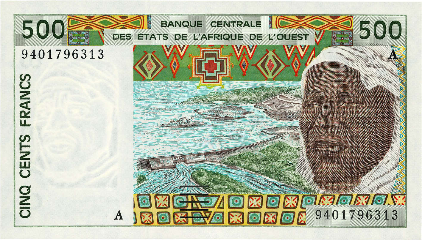 500 Francs ÉTATS DE L AFRIQUE DE L OUEST  1994 P.110Ad pr.NEUF