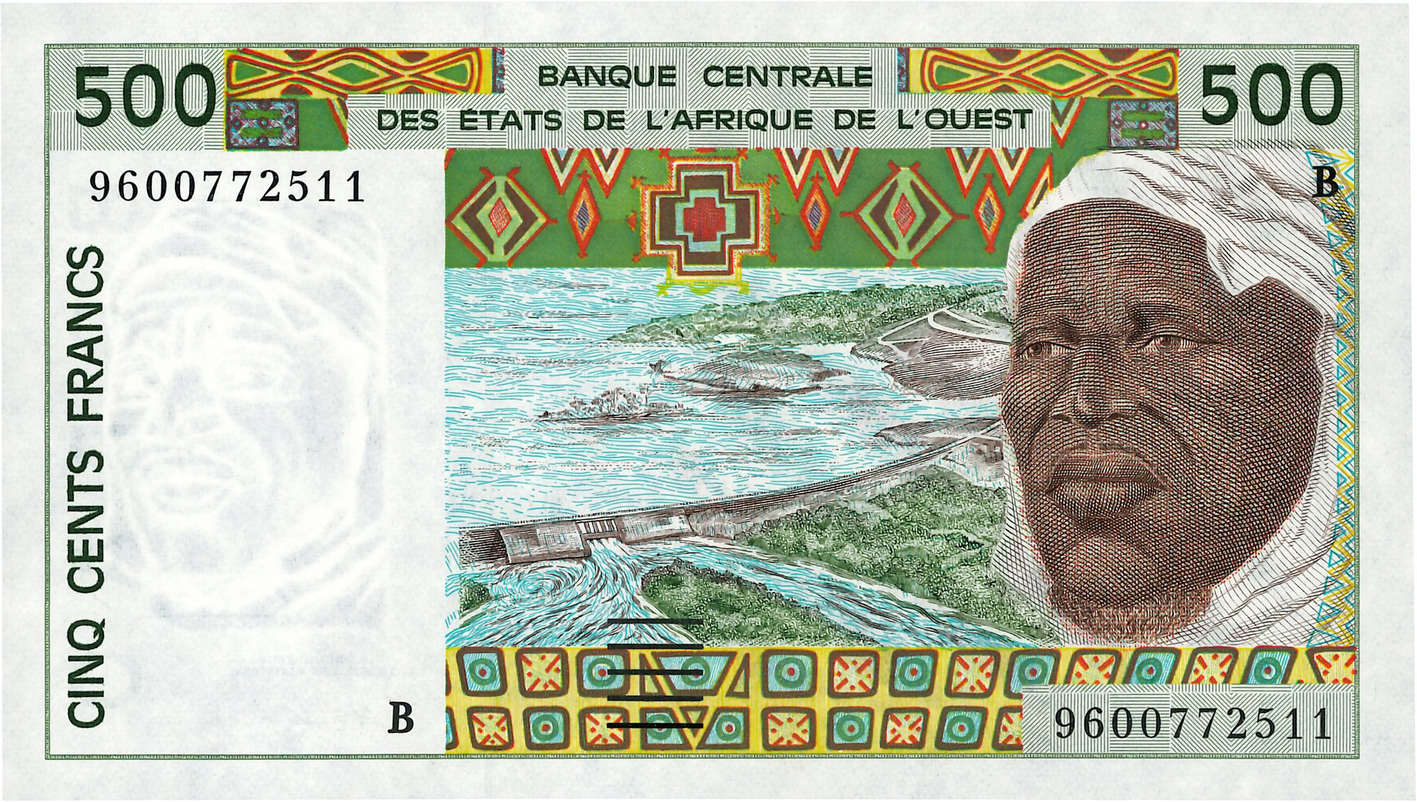 500 Francs ÉTATS DE L AFRIQUE DE L OUEST  1996 P.210Bg NEUF