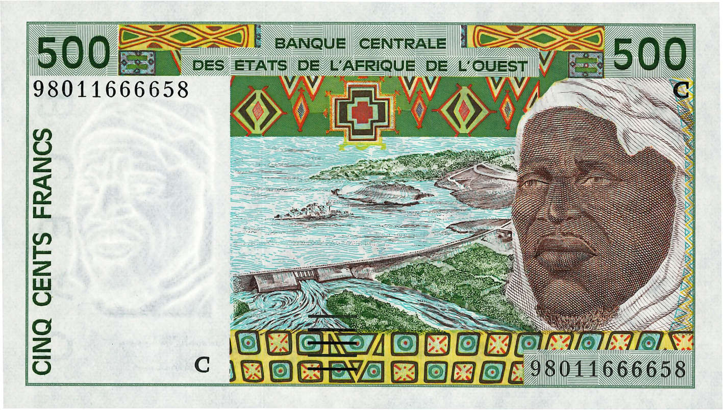 500 Francs ÉTATS DE L AFRIQUE DE L OUEST  1998 P.310Ci NEUF