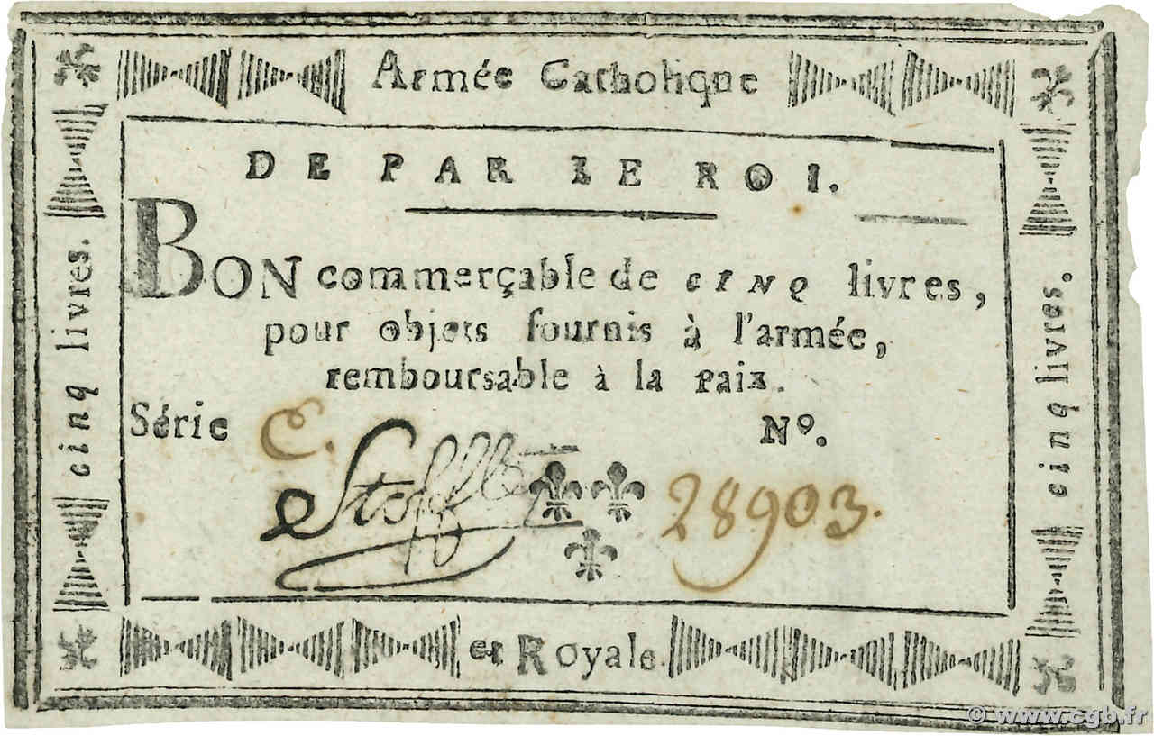5 Livres FRANCE  1794 Kol.060 SPL