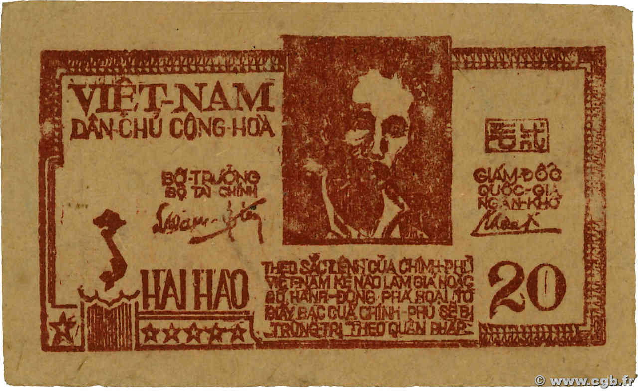 20 Xu VIETNAM  1948 P.013b SC
