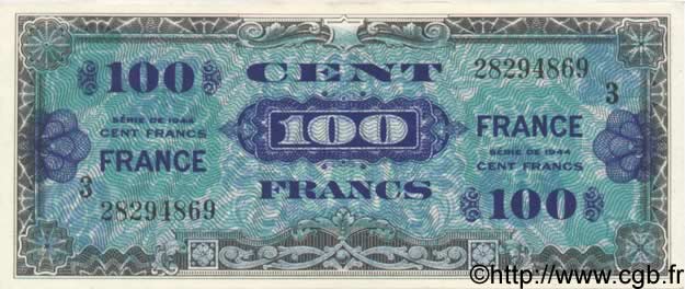 100 Francs FRANCE FRANCE  1944 VF.25.03 SPL