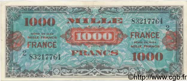 1000 Francs FRANCE FRANCE  1944 VF.27.02 SUP