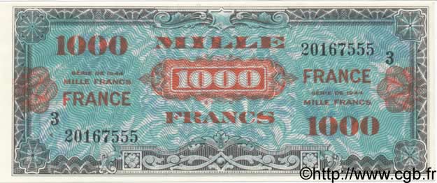 1000 Francs FRANCE FRANCE  1944 VF.27.03 SPL
