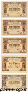 20 Cents Essai INDOCHINE FRANÇAISE  1920 P.045b SPL