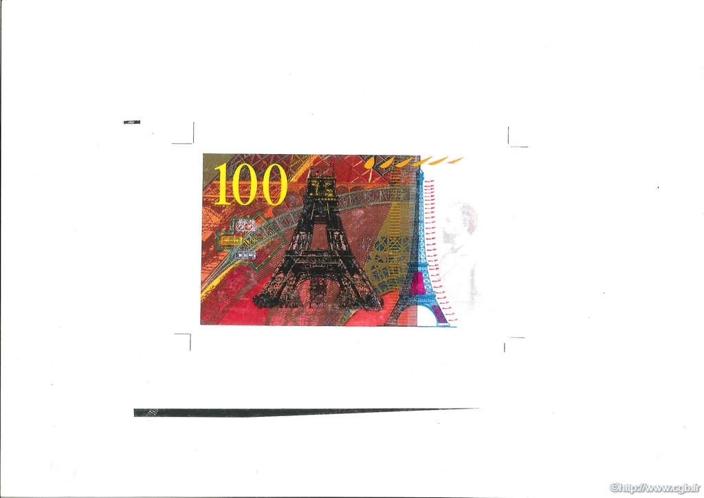100/200 Francs EIFFEL essai FRANCE  1989 NE.1989.02 NEUF