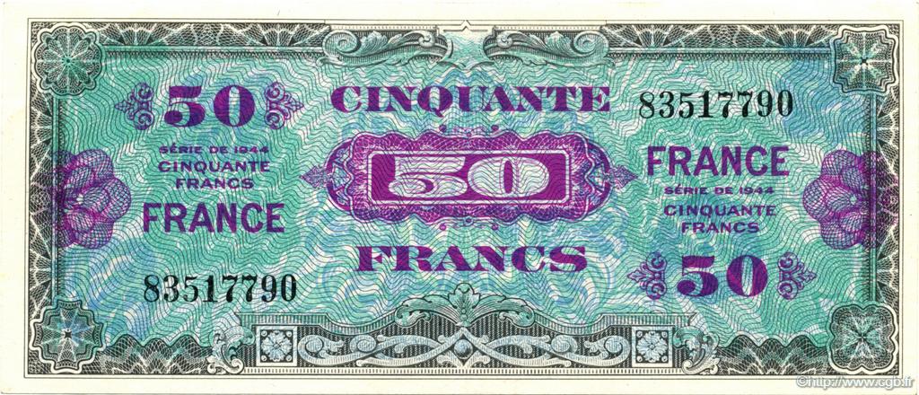 50 Francs France FRANCE  1945 VF.24.01 SPL