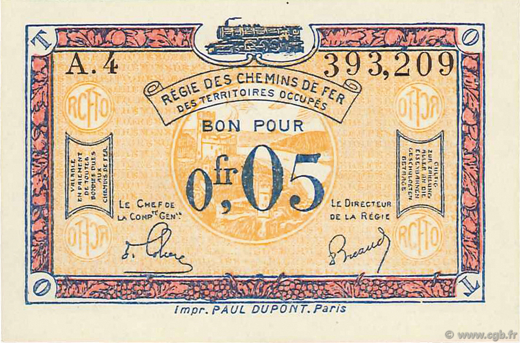 5 Centimes FRANCE régionalisme et divers  1923 JP.135.01 NEUF