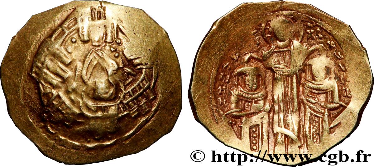 ANDRONICUS II PALÉOLOGUE et MICHEL IX ANDRONICUS II Hyperpère TTB