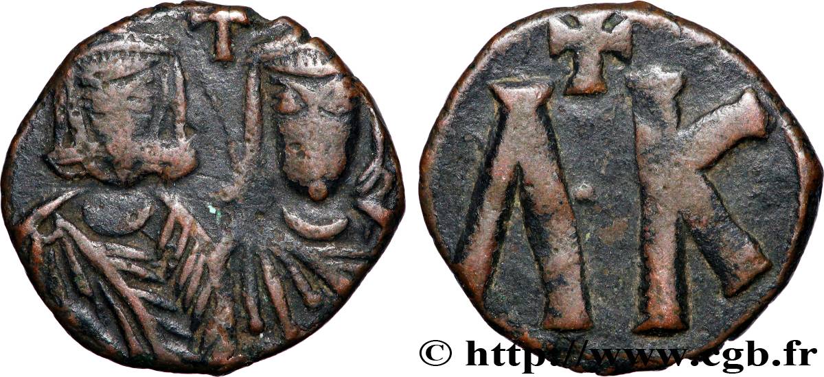 LEON V DIE ARMENISCHE und CONSTANTINUS Follis SS