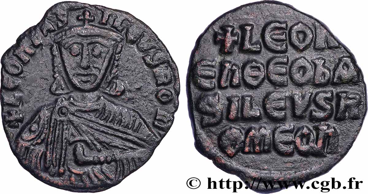 LEO VI DER WEISE Follis fVZ