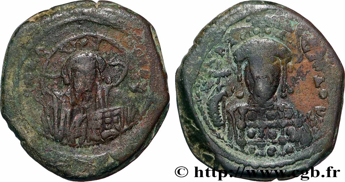 COSTANTINO X DUCAS Follis MB/q.BB