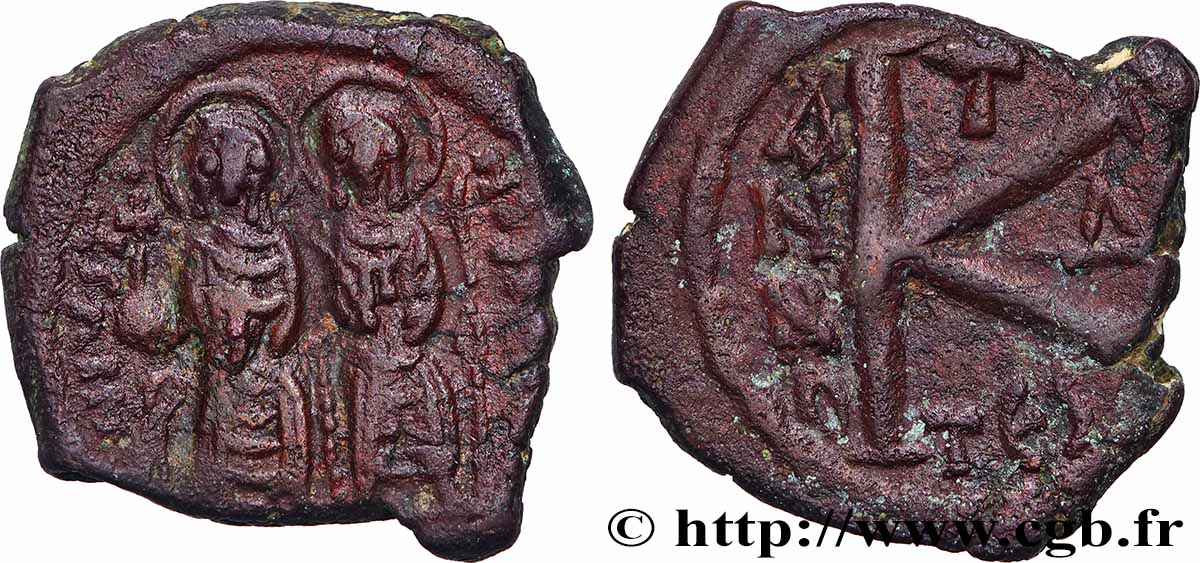 JUSTIN II and SOPHIA Demi-follis XF