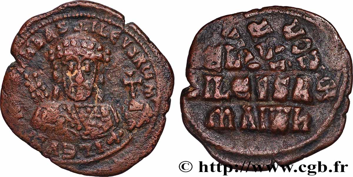 ROMANUS I LACAPENUS Follis VF